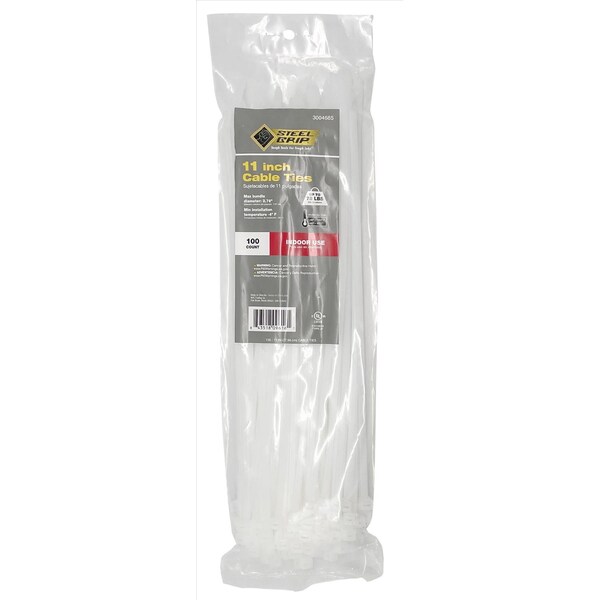 CABLETIE 1175#WHT 100PK